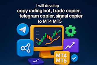 develop mt4 mt5 trade copier, trading copier, signal copier