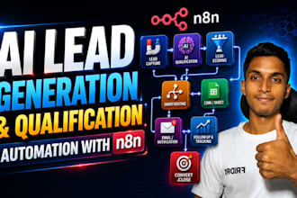 build ai lead generation automation with n8n