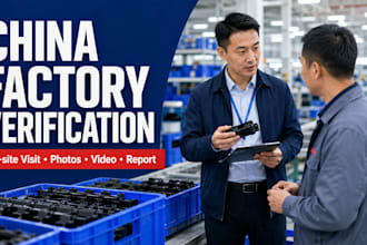 visit and verify your supplier or factory in china