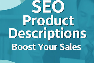 write SEO product descriptions for daraz shopify and ecommerce stores