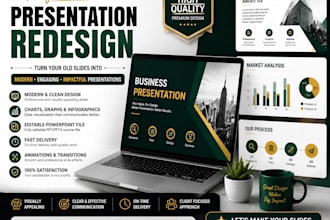 redesign modern powerpoint presentations