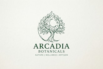 design a natural and elegant nature logo