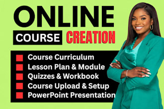 develop curriculum and education learning materials, workbook, textbook