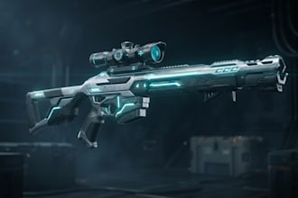 high quality weapon concept art for gaming and more