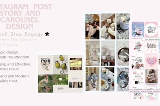 design engaging instagram carousel posts