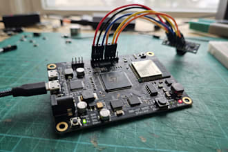 develop esp32, stm32 firmware for embedded systems, sensors, can bus, iot device