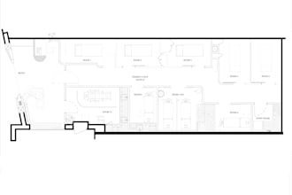 design a beauty aesthetic clinic floor plan