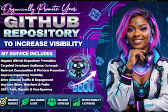 organically promote your github project for organic growth and engagement