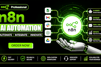 build n8n workflow, ai chatbot, n8n ai automation, advanced ai agent, n8n expert