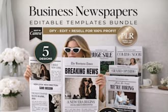 design digital magazine and print ready multi page magazine