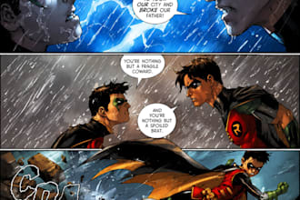 do comic book illustration, comic graphic novel comic strip comic book art