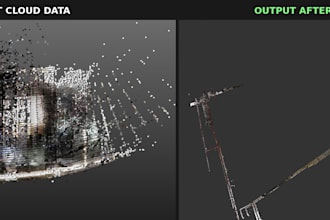 convert point cloud scan data into accurate bim models