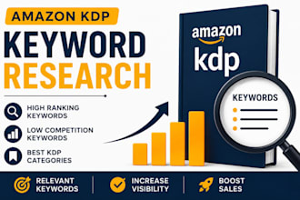 do amazon kdp keyword research and categories for your book