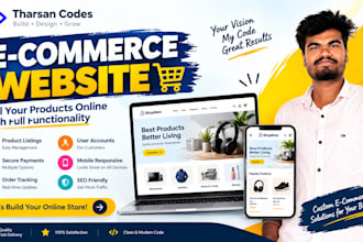 build an ecommerce website with cart and checkout