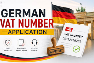 obtain german tax id and apply for germany vat number