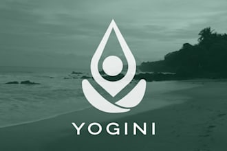 design a professional yoga, wellness meditation logo