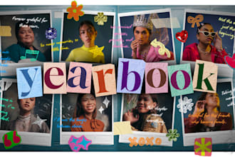 design professional yearbook graduation memory book tribute book wedding album