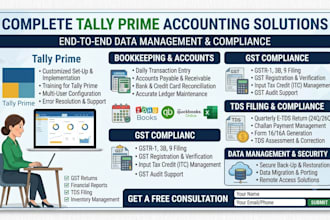 be an expert in bookkeeping, gst, tds, and payroll