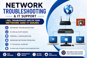 troubleshoot and fix your network and IT issues