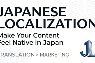 localize your content for the japanese market