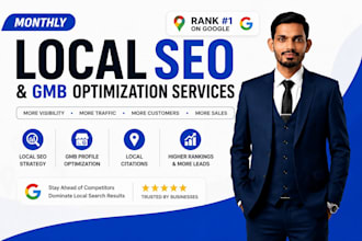 do monthly local seo management to boost your gbp ranking