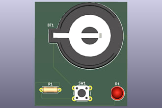 draw electronic schematic or circuit diagram in kicad