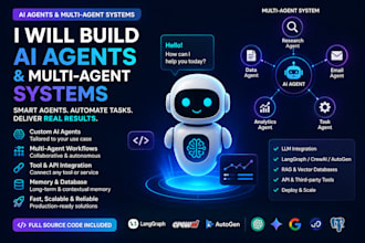 build ai agents and multi agent systems using langgraph, crewai, autogen