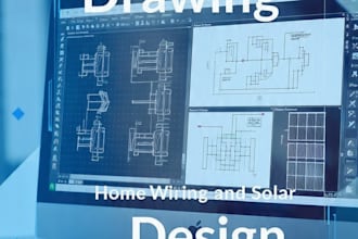 autocad electrical drawing home wiring and solar design