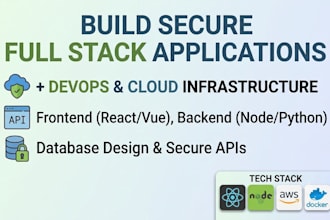 build secure full stack application