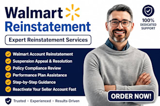 reinstate your walmart seller account with a professional appeal