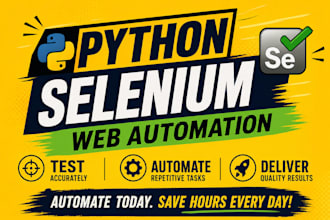 do web automation testing with python selenium