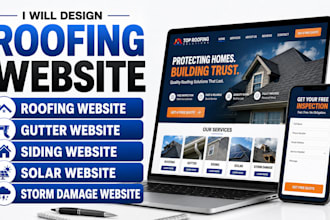roofing website gutter siding solar and storm damage websites that generate lead