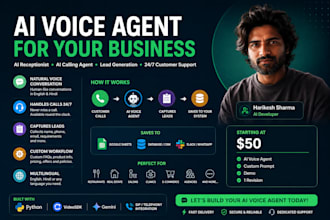 build an ai receptionist for calls and leads