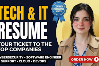 deliver your tech resume, faang, software, IT, cybersecurity, engineering resume