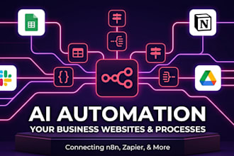create custom n8n ai agent and n8n workflow automation for your business