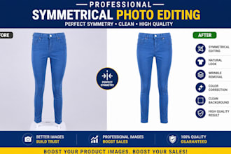 do professional ghost mannequin photo editing for clothing