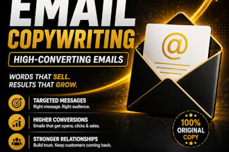 write high converting email copy