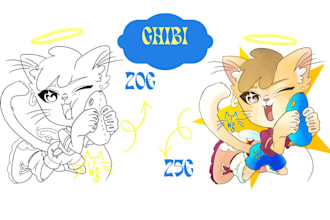 draw a chibi of any kind