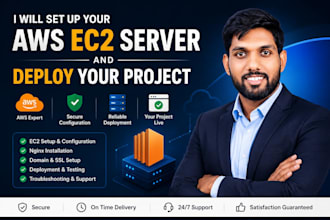 set up your AWS ec2 server and deploy your website