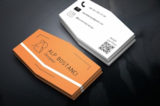 design custom logo and cardvisit ready to stamp