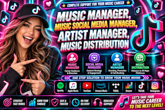 promote your music on my 3,000,000 tiktok page to go viral and trend