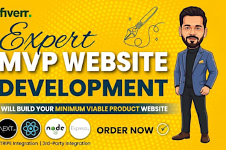 build mvp website using nextjs and ai vibe coding