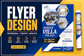 design a  business flyer