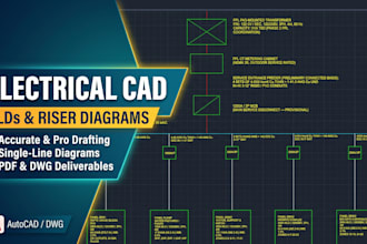 design sld, riser diagrams, and schematics in cad