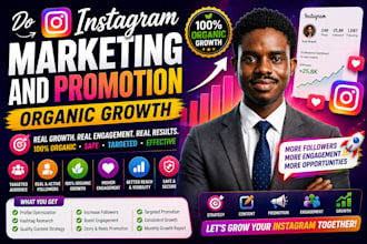 do instagram marketing and promotion organic growth
