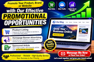 do product marketing on my blogging website
