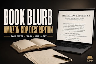 write a captivating book blurb or book description for amazon KDP