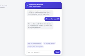 build a custom ai faq chatbot for your website using fastapi