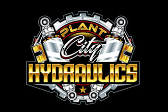 create graceful and fantastic hydraulic logo design