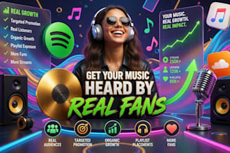 promote your music to active playlist placement for all your genre track